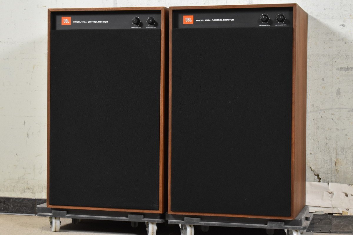 JBL スピーカーペア 4312A CONTROL MONITOR JBL 4312A ペア ブラック