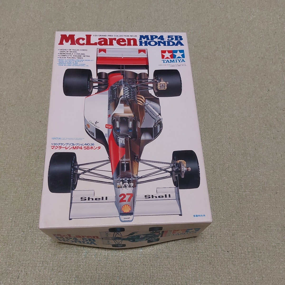 1⁄20 | Tamiya McLaren タミヤ MP4⁄5B マクラーレン Model Scale Honda