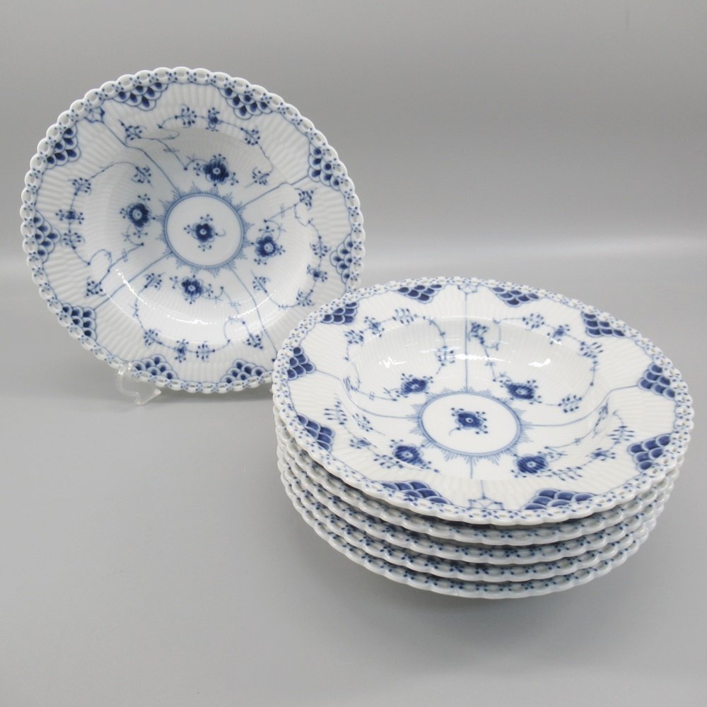 1円～ Royal Copenhagen ロイヤルコペンハーゲン ブルーフルーテッド