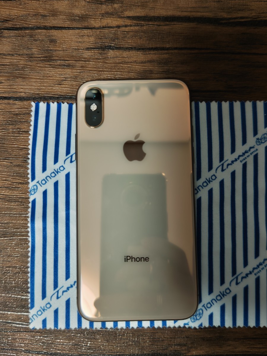 中古美品】docomo iPhoneXs 64GB(ゴールド) SIMフリー 64GB ゴールド