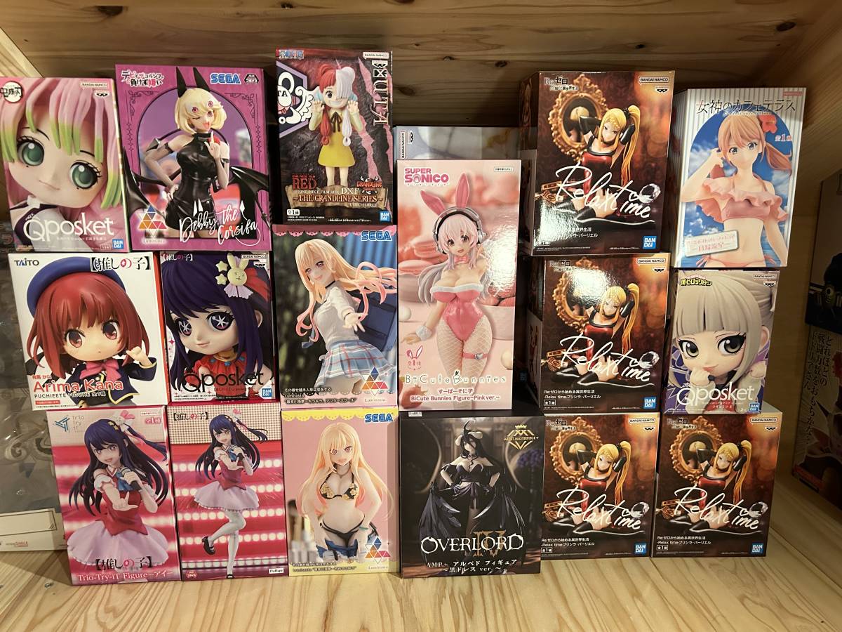 美少女フィギュアセット売り 50体 ホロライブ 一番くじ ネコぱら 初音 