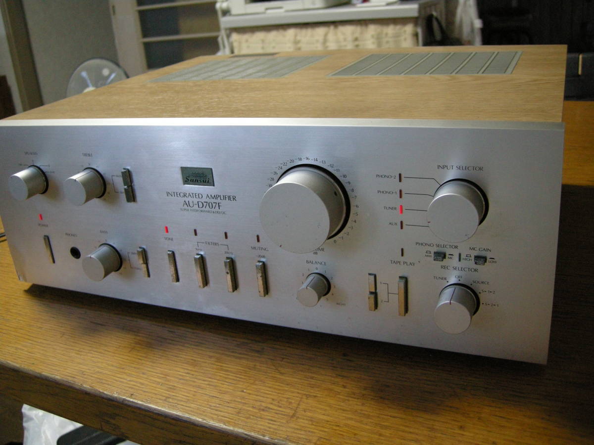 SANSUI サンスイ AU-D707F プリメインアンプ 整備品 AU-D707F
