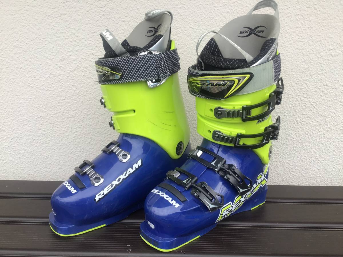 108cm 靴20cm BLUEMORIS B×B 子供用カービングスキーセット 中古 (110