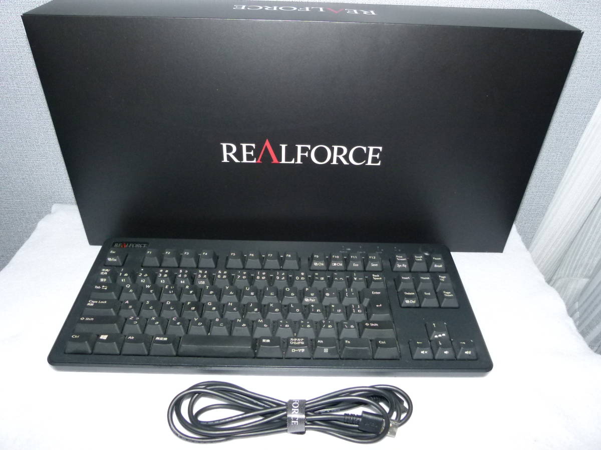 Keyboard REALFORCE R3 KEYBOARD R3HC31 ALL45g (black