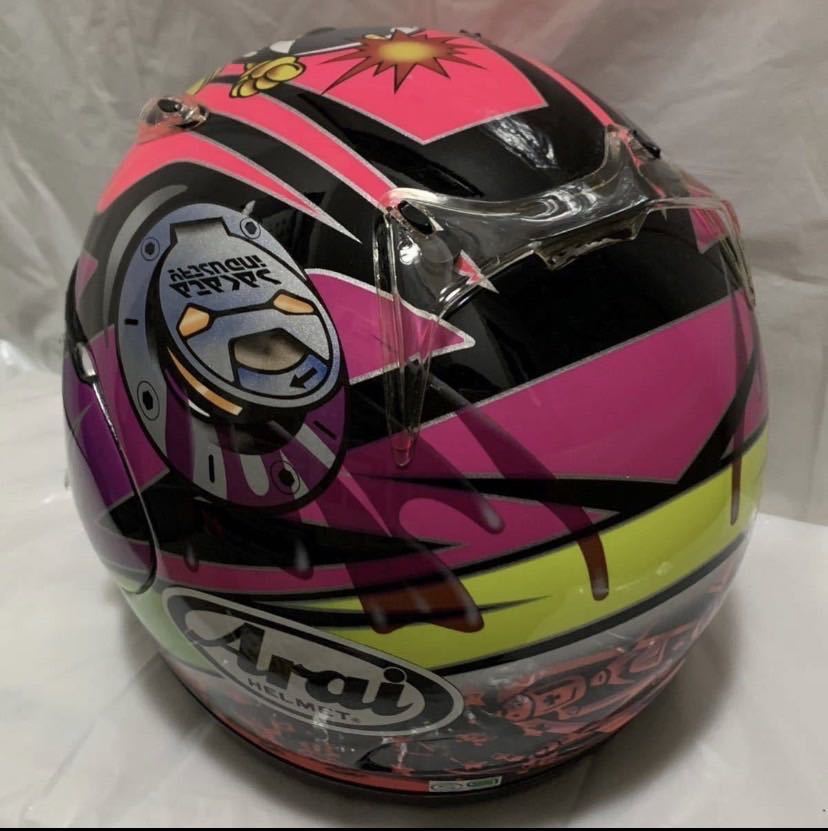 未使用 Arai 坂田和人 RAPIDE-LラパイドLレプリカヘルメット57 58cm