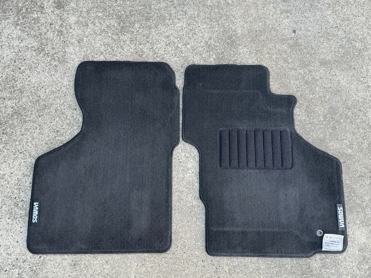 ホンダ HM1 HM2 バモス オプション 純正 マット 運転席 助手席_1