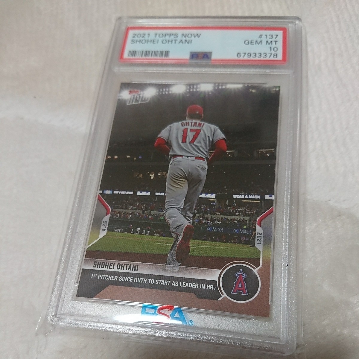 大谷翔平 0 MLB On-Card Auto TOYS 【祈願！二刀流復活】MLB ANGELS