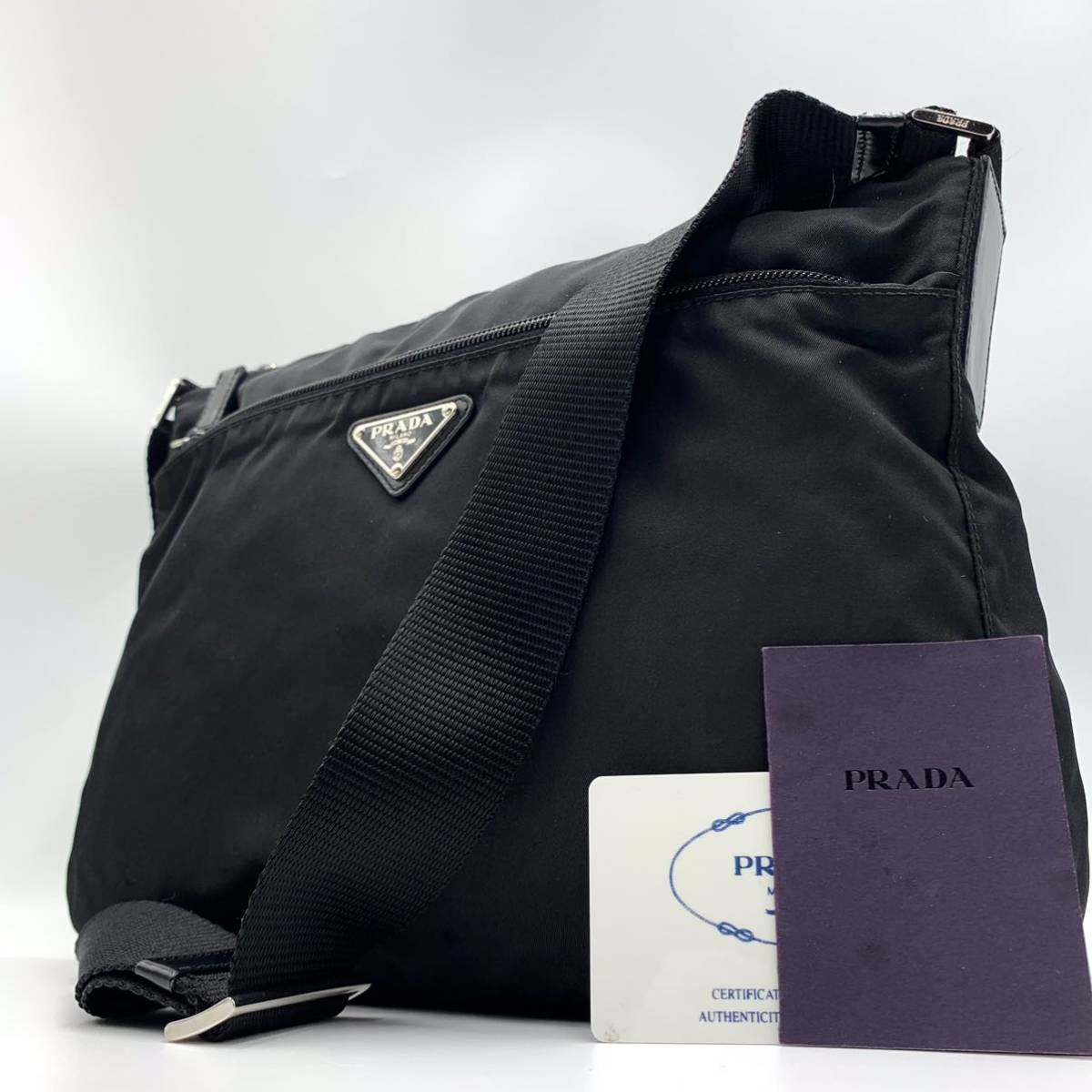 極美品 人気モデル】プラダ PRADA ショルダーバッグ カメラ テスート 