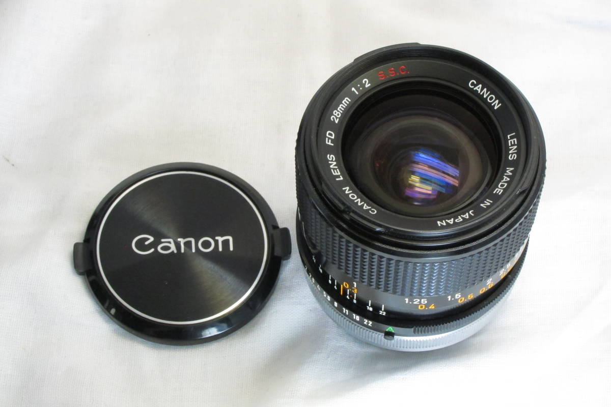 FD 28mm Canon F2 S.S.C. キヤノン s LENS ☆稀少☆Canon 1アイ