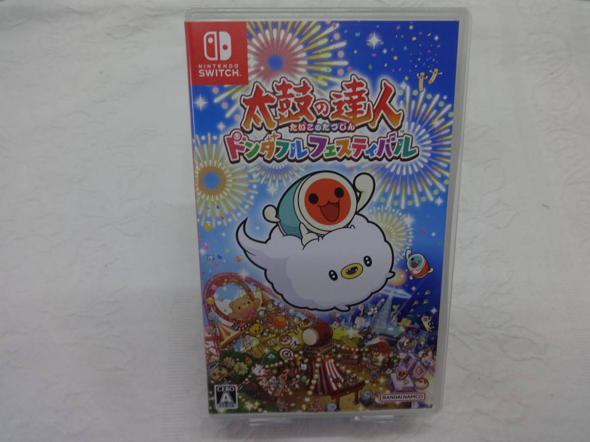 V211 スイッチソフト 太鼓の達人 ドンダフルフェスティバル 中古品