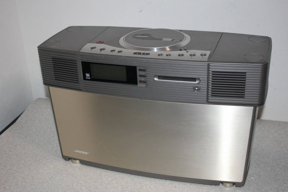 BOSE Virtual Imaging Array STEREO MUSIC SYSTEM MODEL VIA CD/MD/FM 