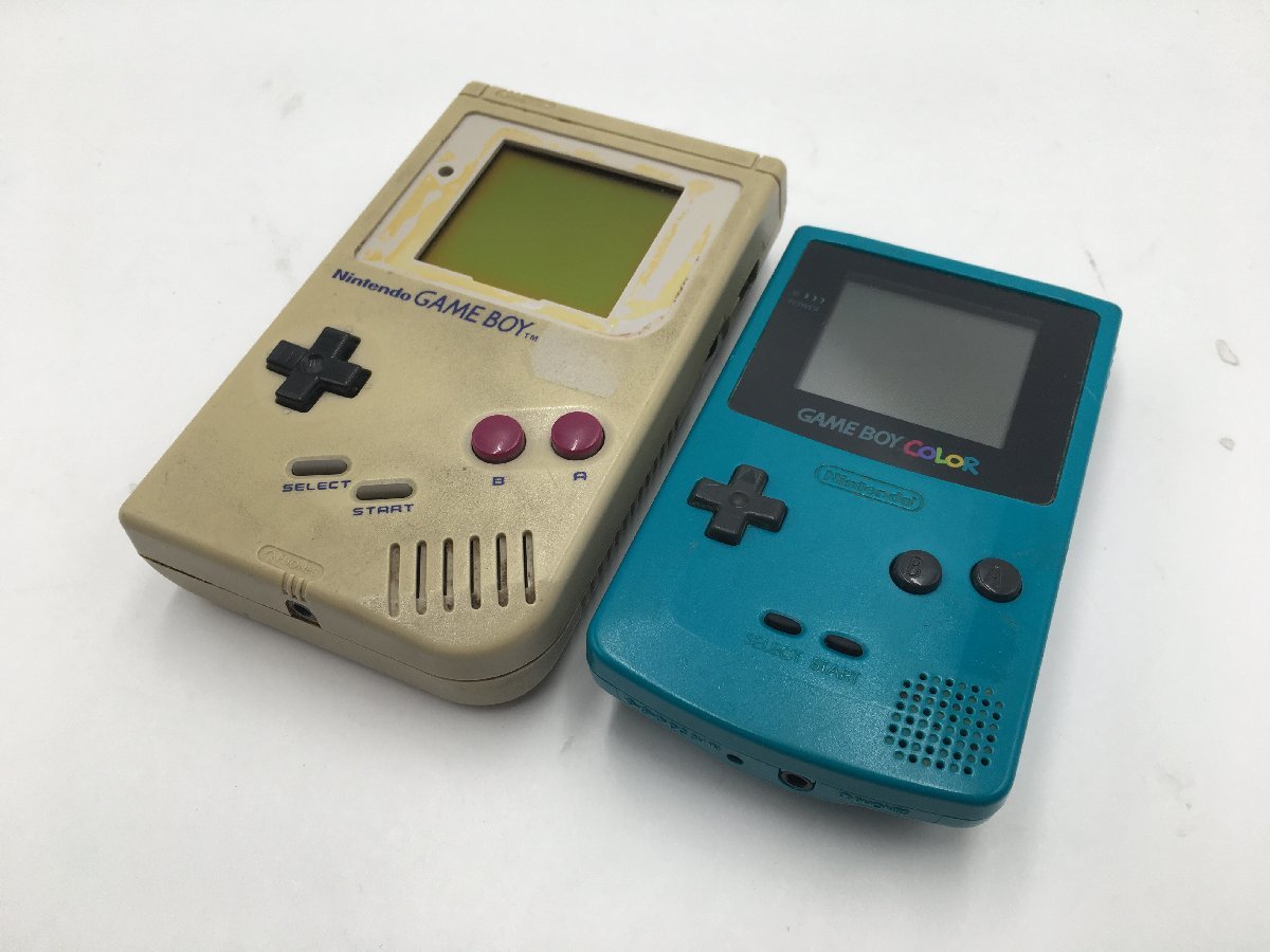 ♪△【Nintendo ニンテンドー】ゲームボーイカラー 初代ゲームボーイ 2