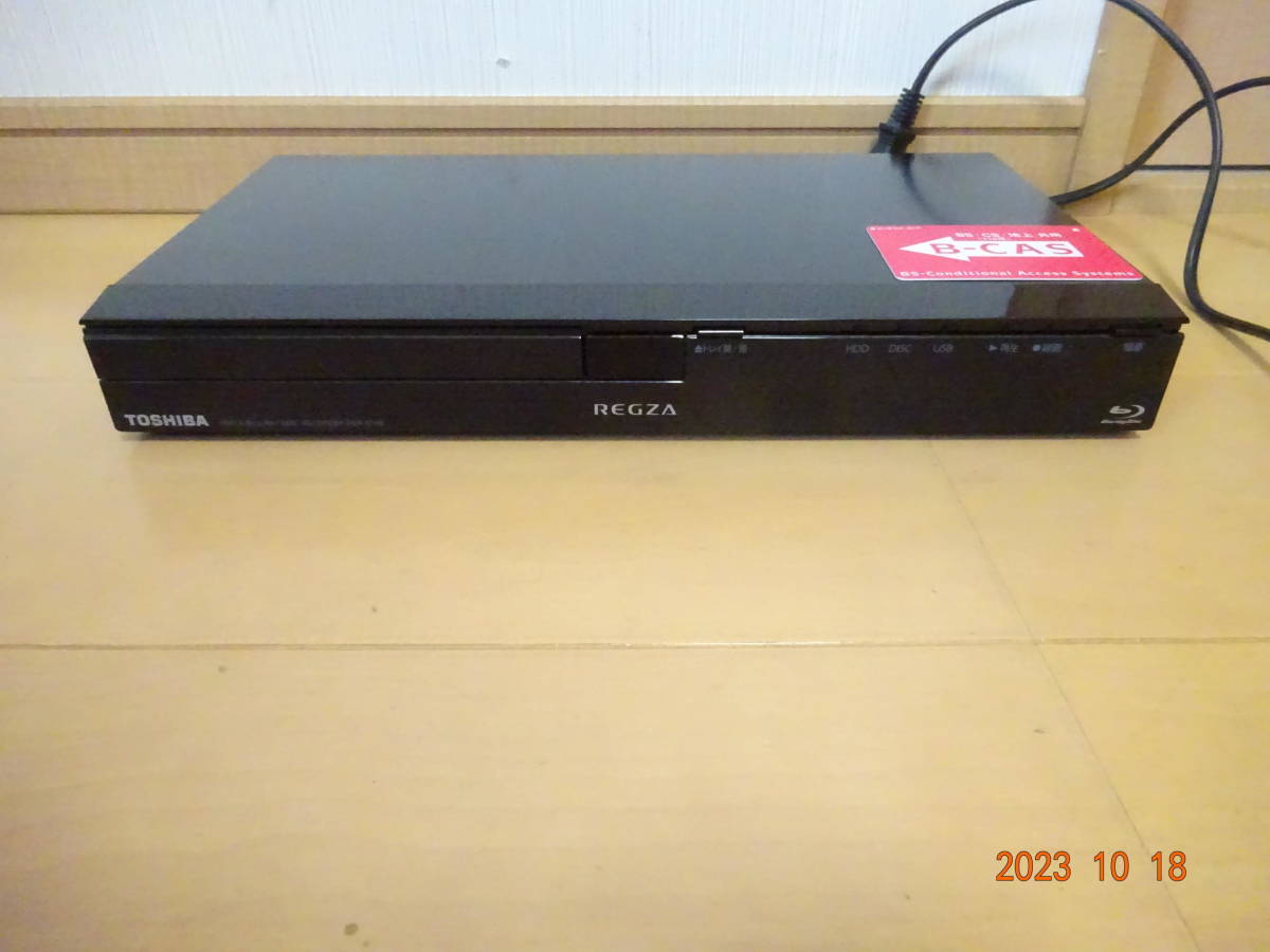 中古 東芝 REGZA ブルーレイレコーダー DBR-C100 2012年製 ブルーレイ
