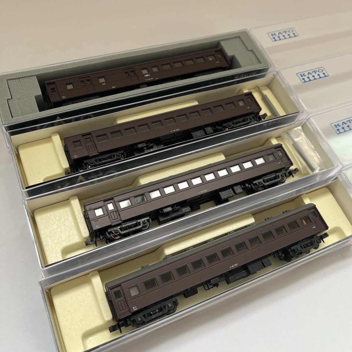 KATO 10-1370 旧型客車オハユニ61 セットバラ オハフ61 オハ61 ４両セット 送料込み_1
