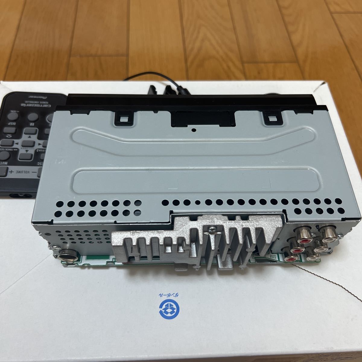 美品 パイオニア MVH-6600 1DIN メカレス Bluetooth USB iPod iPhone
