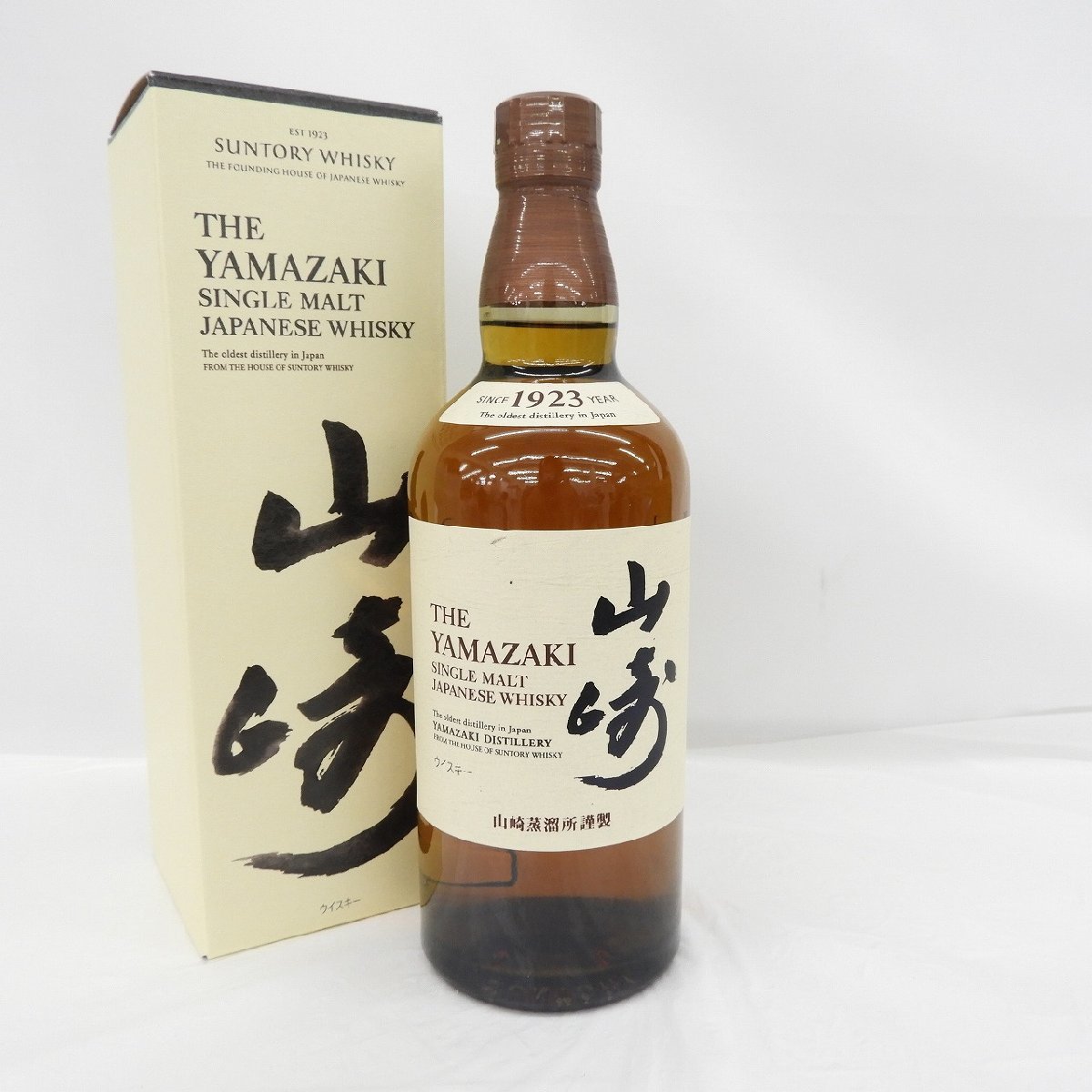 1円~ 未開栓 サントリー 山崎 NV ノンヴィンテージ 700ml 43 1円~ 未開栓 サントリー 山崎 NV ノンヴィンテージ 700ml 43