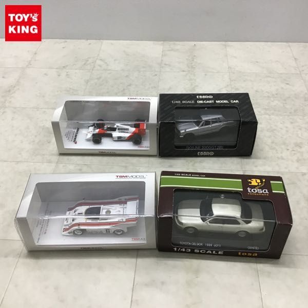 1円〜 エブロ等 1/43 スカイライン 2000GT R マクラーレン MP4/5 No.2 1989 他