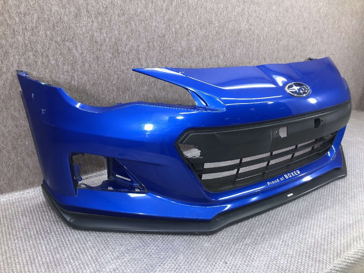BRZ ZC6 前期 純正 フロントバンパー 57704CA020 スバル BRZ ZC6 純正 フロントバンパー 57704CA020 スポイラー付き