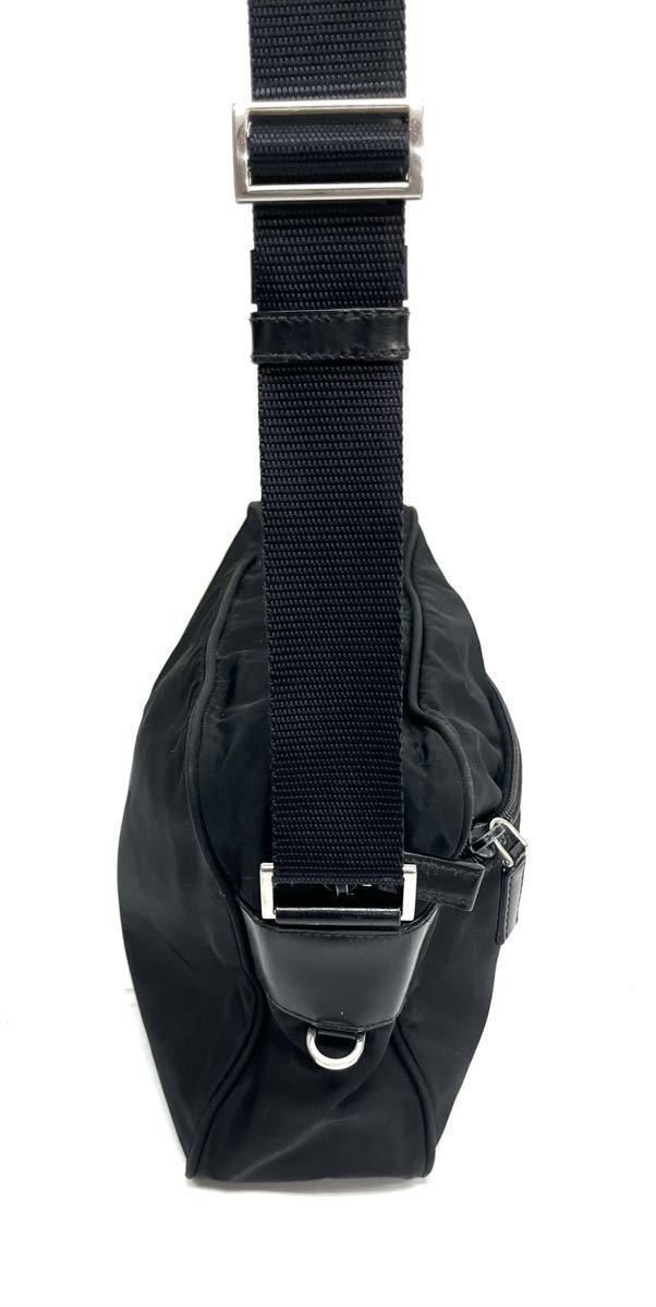 プラダ PRADA ナイロン レザー ショルダーバッグ ボディーバッグ