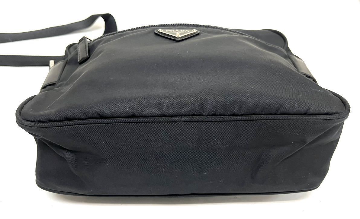 プラダ PRADA ナイロン レザー ショルダーバッグ ボディーバッグ