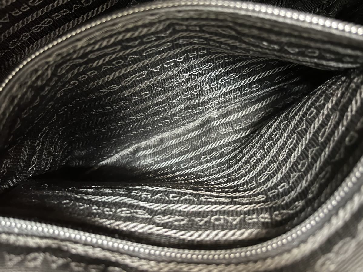 プラダ PRADA ナイロン レザー ショルダーバッグ ボディーバッグ