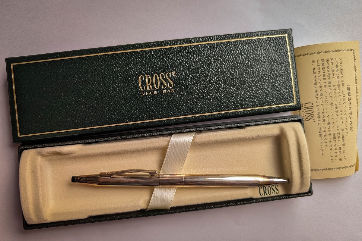 CROSS クラシックセンチュリー silver plated ボールペンセット CROSS