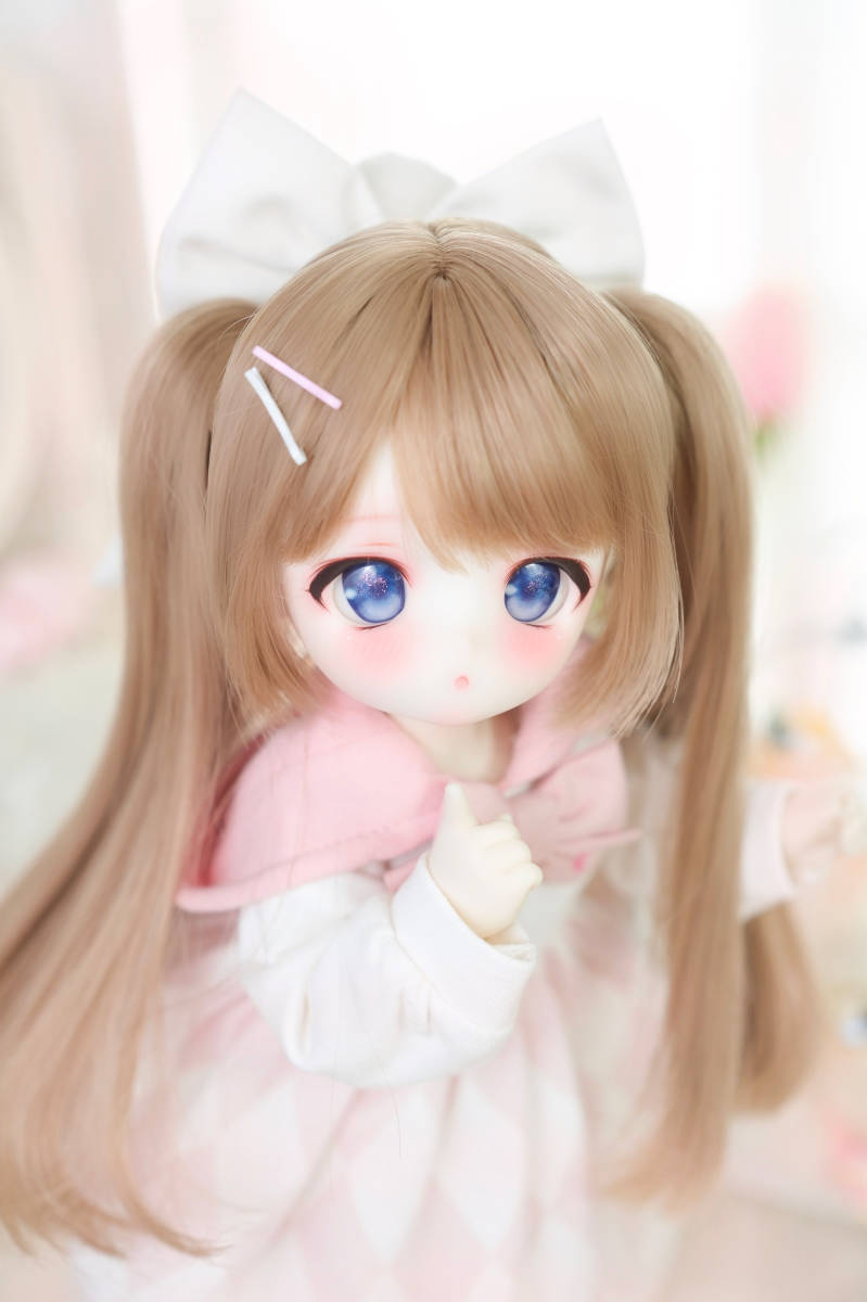 ねねこ』 1/6カスタムドールTinyfox 01S 白巧カスタムヘッド＋天使