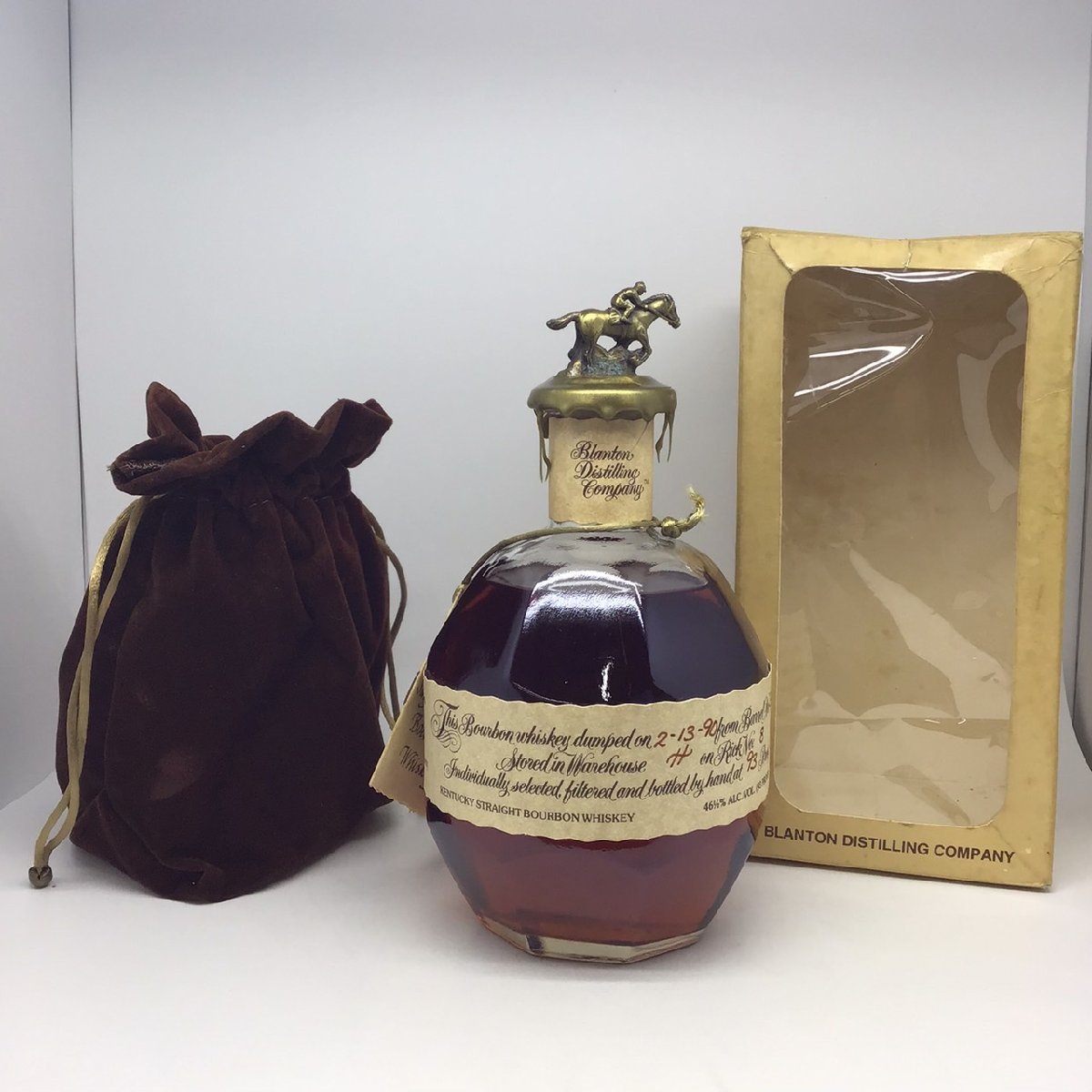 未開栓】ブラントン 92年ボトル バーボン 750ml 46.5%
