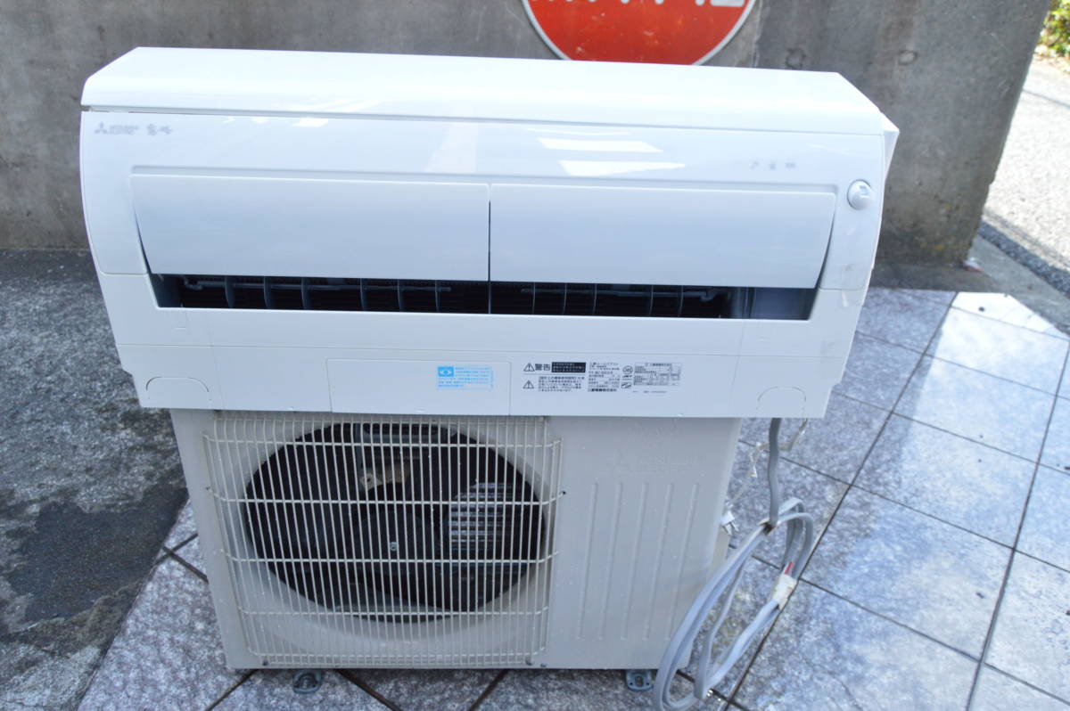 C960 1000円スタート 内部清掃済み 比較的美品 動作品 三菱電機 MITSUBISHI MSZ-R2819 霧ヶ峰 お掃除エアコン 10畳 2019年製 リモコン付　