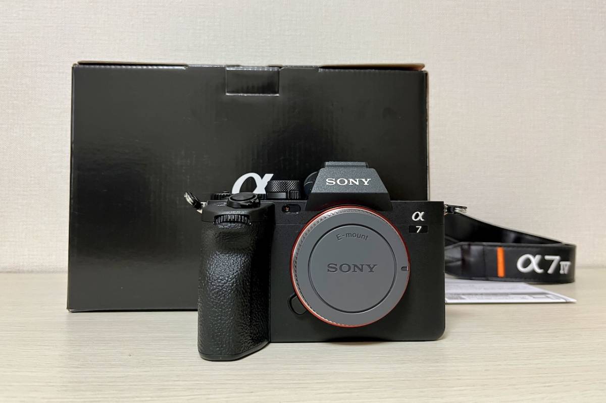 美品】 SONY ソニー α7 IV ボディILCE-7M4 ミラーレス一眼 予備 