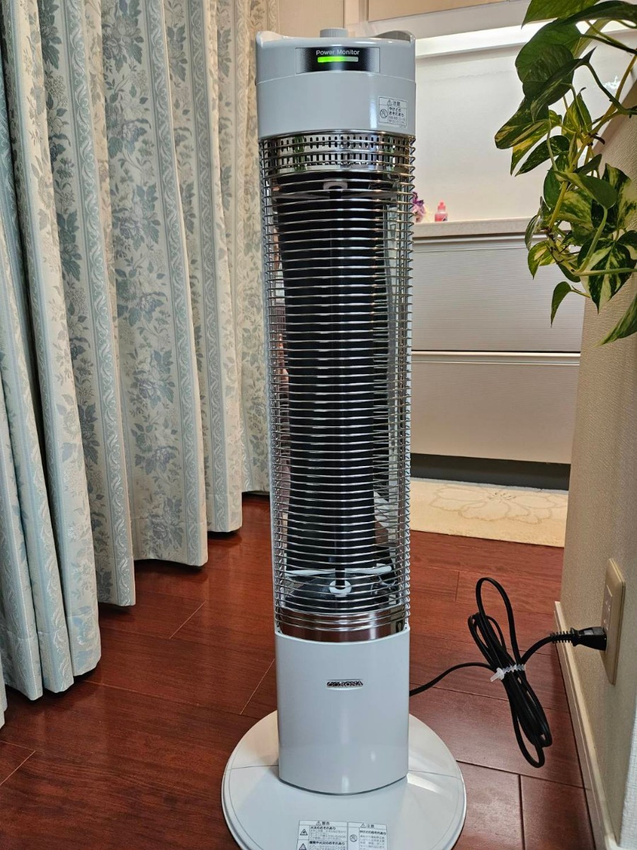 USED◇コロナ CORONA コアヒートスリム DH-921R W 遠赤外線暖房機