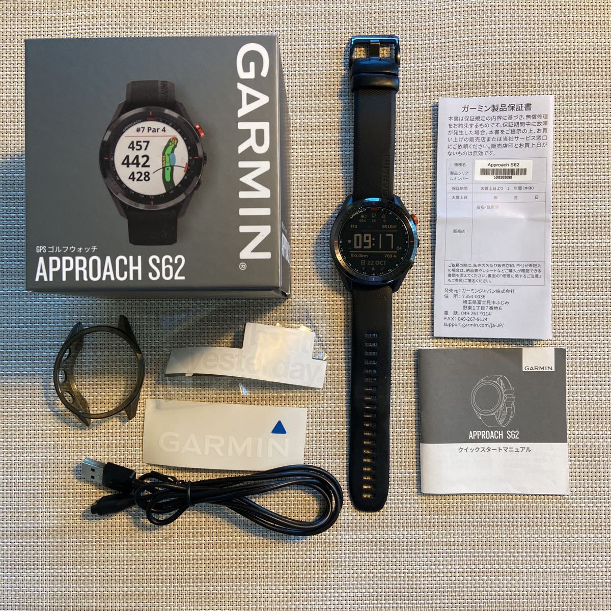 GARMIN ガーミンアプローチS62 S62 Approach | Premium Approach® S62）
