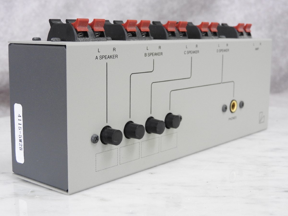LUXMAN AS-50R ラックスマン スピーカーセレクター 動作確認済 元箱