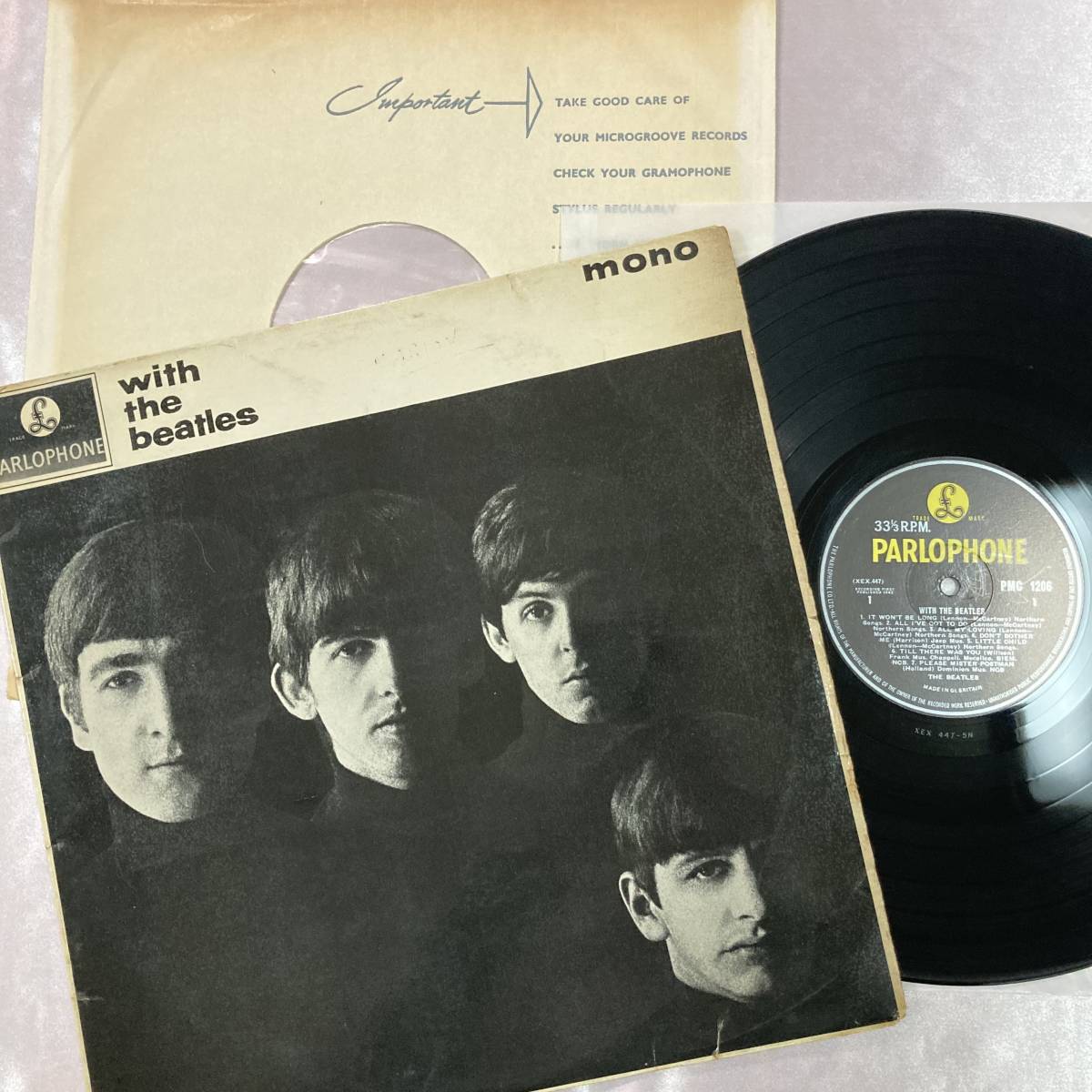 The Beatles - Please UK 2ndプレス Me PLEASE UKモノラル盤イエロー