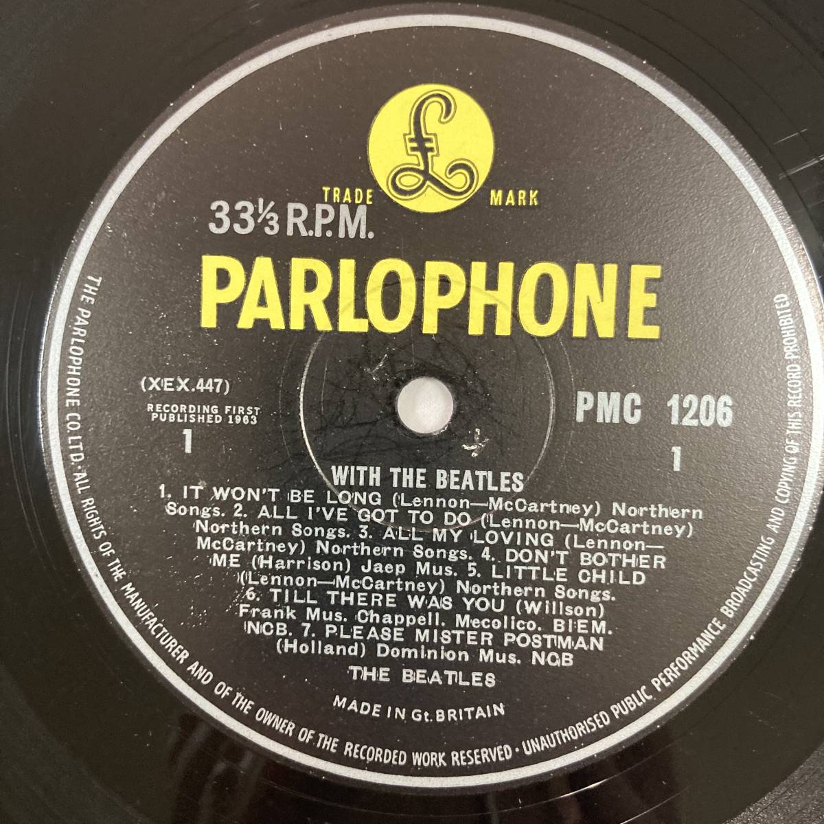 The Beatles - Please UK 2ndプレス Me PLEASE UKモノラル盤イエロー