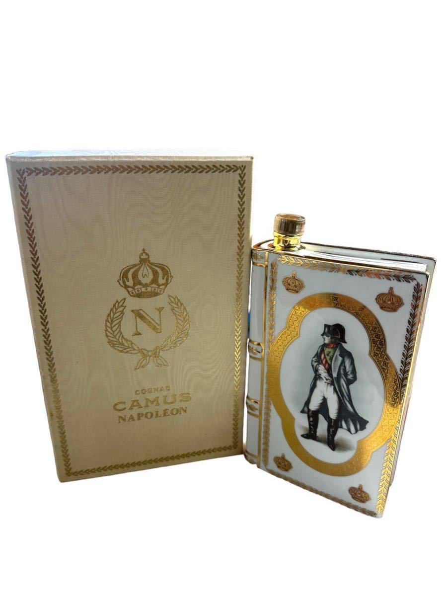 新品未開封箱付き☆カミュ☆COGNAC700ml CAMUS カミュ NAPOLEON BOOK COGNAC 700ml 40% 箱付未開栓 CAMUS