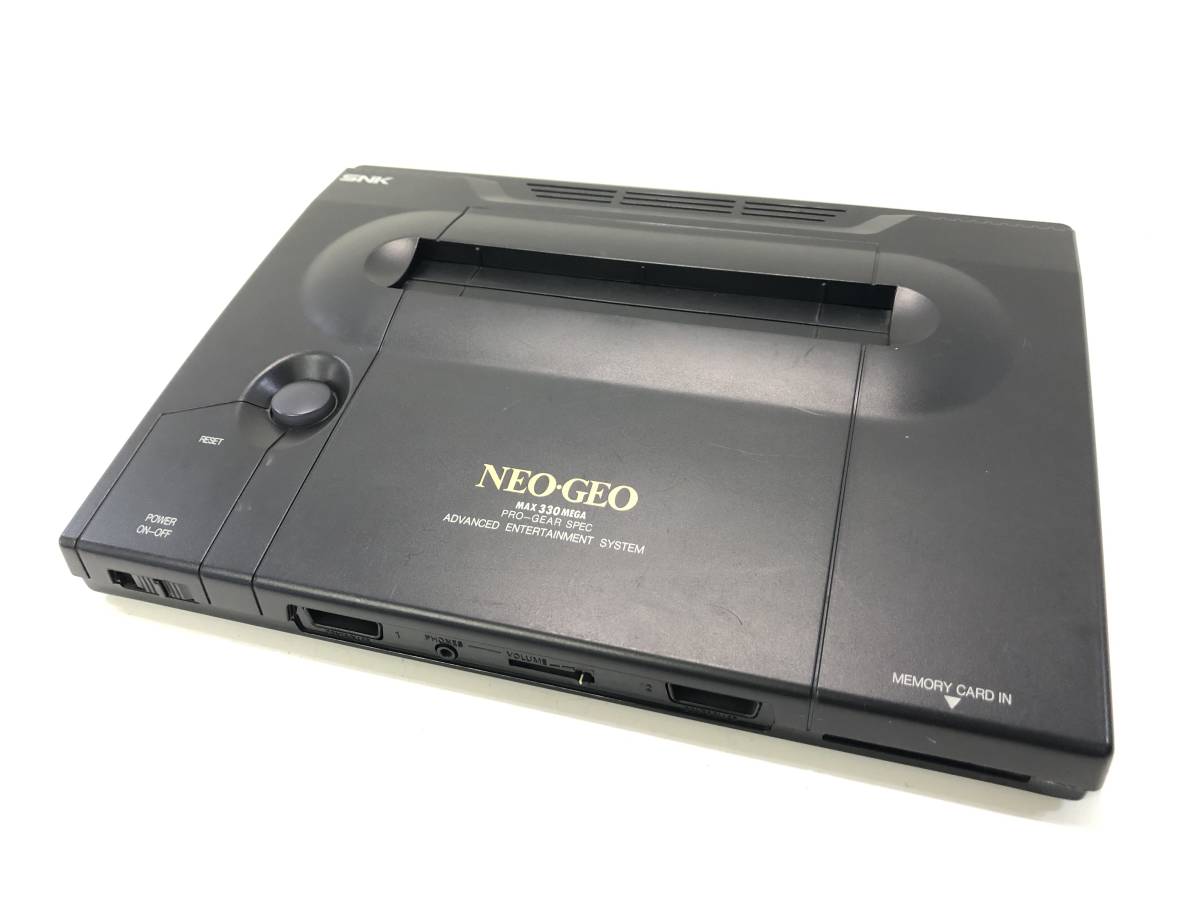 10.23.4【SNK】NEO-GEO ネオジオ NEO-O レトロゲーム MAX330MEGA PRO-GEAR NEOGEO ゲーム機 本体★現状品