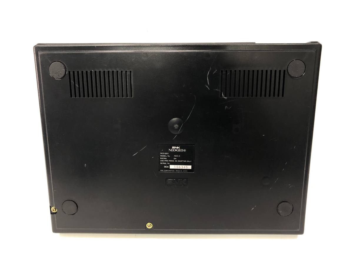 10.23.4【SNK】NEO-GEO ネオジオ NEO-O レトロゲーム MAX330MEGA PRO-GEAR NEOGEO ゲーム機 本体★現状品