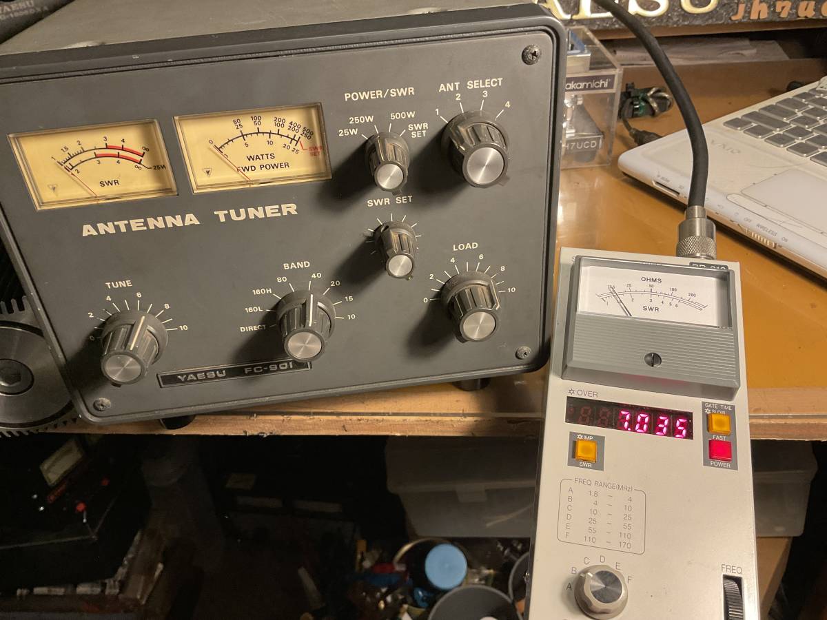 ヤエス YAESU Model:FC901. アンテナチューナー アクセサリ アマチュア