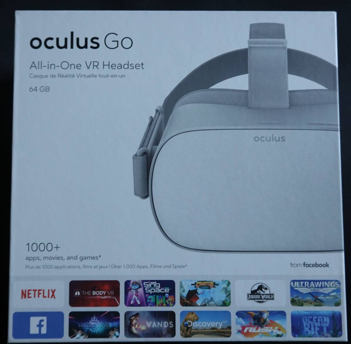 Oculus Oculus Go 64GB MH-A64 ヘッドマウントディスプレイ (04