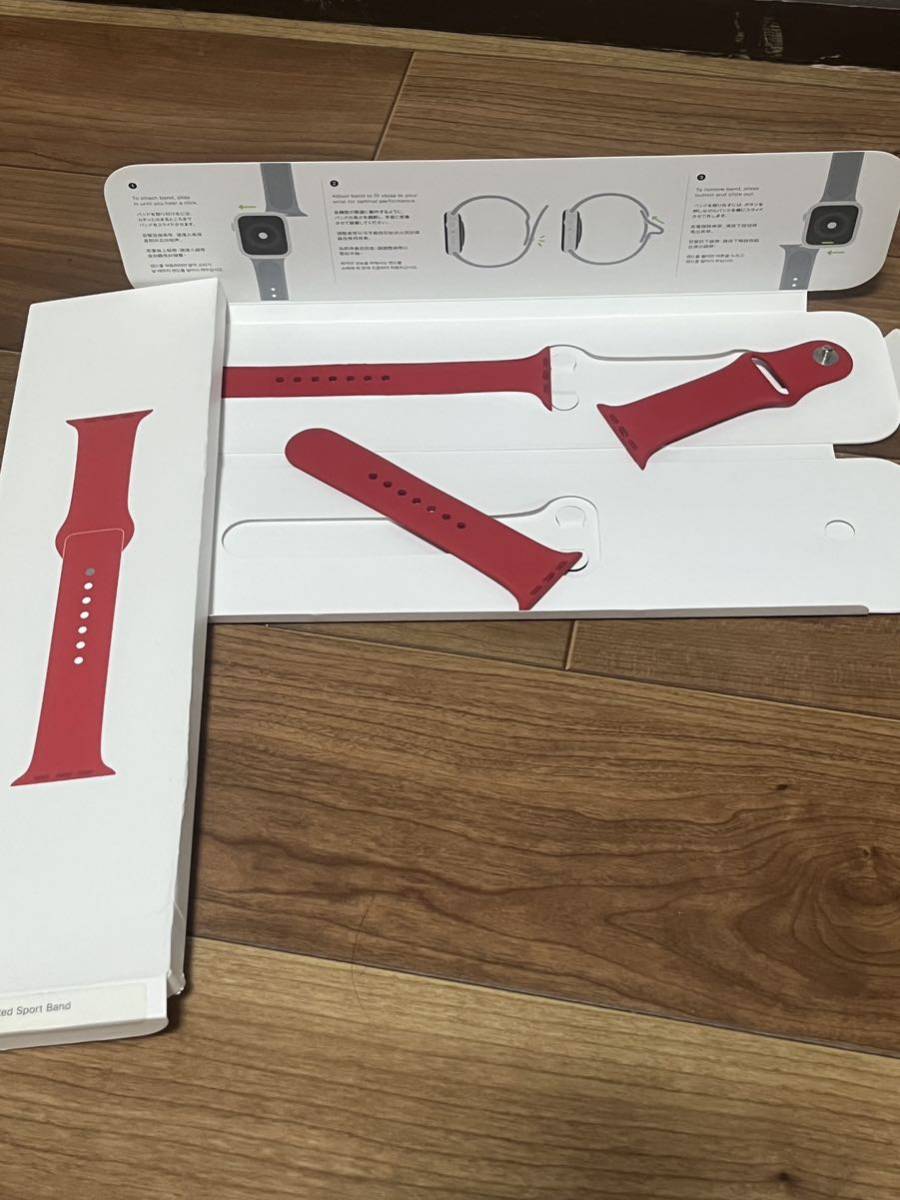 アップルウォッチ　スポーツバンド　(PRODUCT) RED レッド44mm アップル正規品　apple watch 