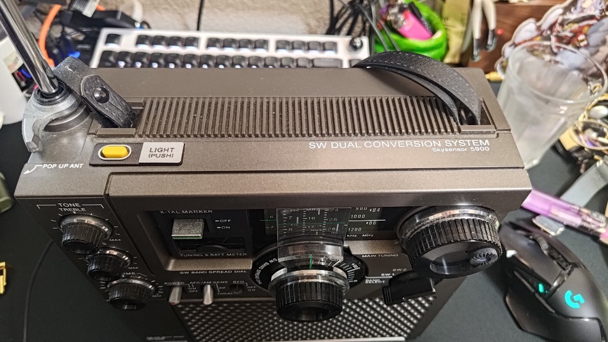 整備品】SONY ソニー ICF-5900 スカイセンサー 5バンドマルチバンド