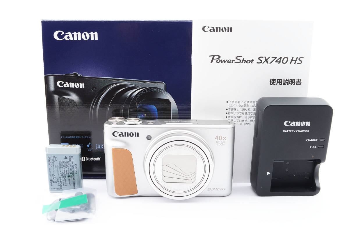 □ ほぼ新品 □ キャノン Canon PowerShot SX740 HS コンパクト 