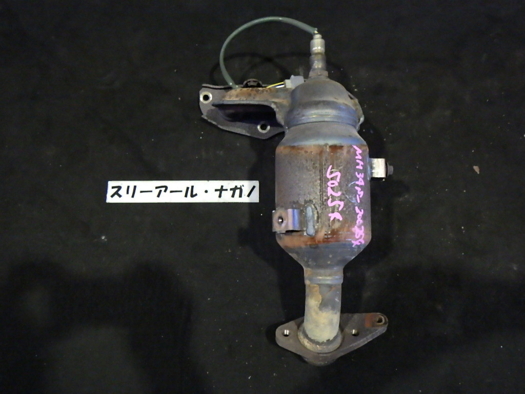 MH34S 触媒 ワゴンR エキマニ DBA-MH34S 素材 ワゴンR 中古