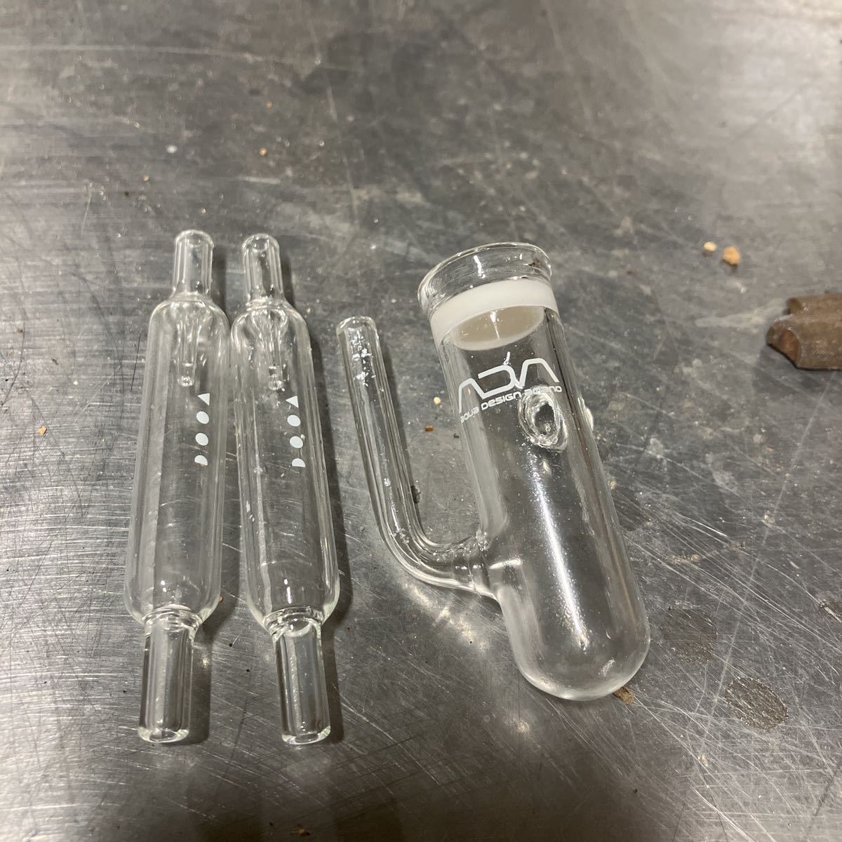 DOOA co2ミニカウンター ×2 ADA パレングラス