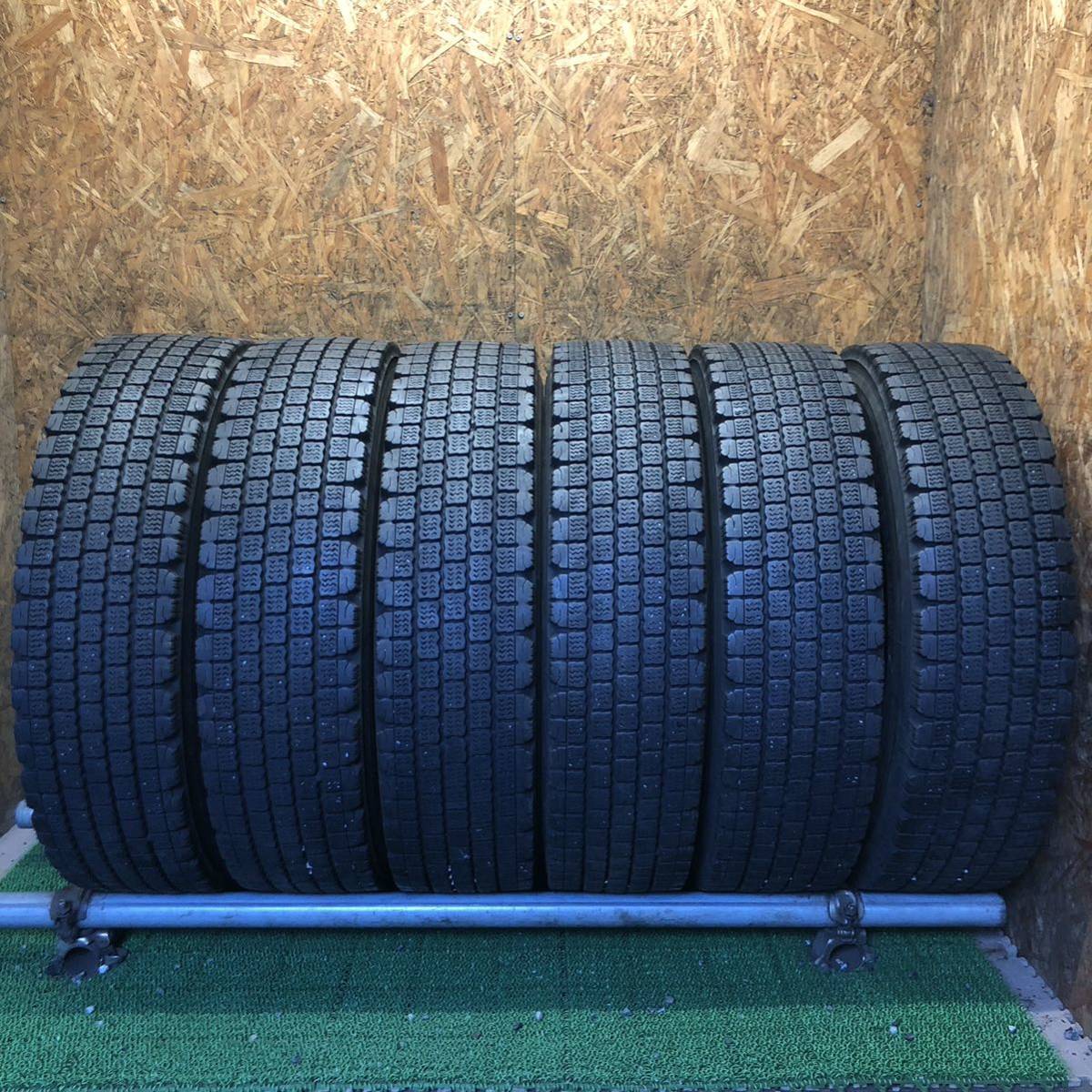 BS　V-STEEL　W910　225/80R17.5　123/122L　極上バリ山6本価格　X-388　福岡　★引き取り大歓迎★21年製★即決サービス品★早めの冬支度★