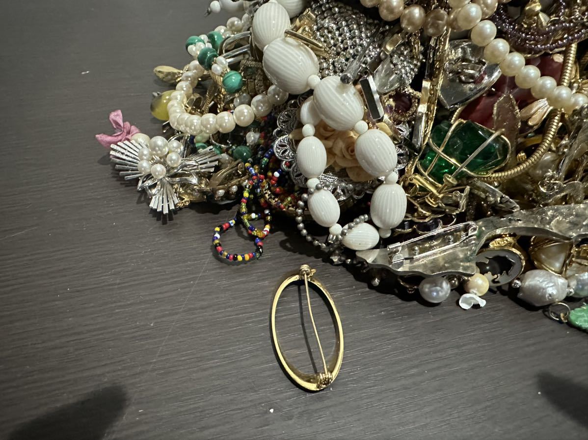 アクセサリー イミテーションまとめ売り 約3キロ シルバー 刻印