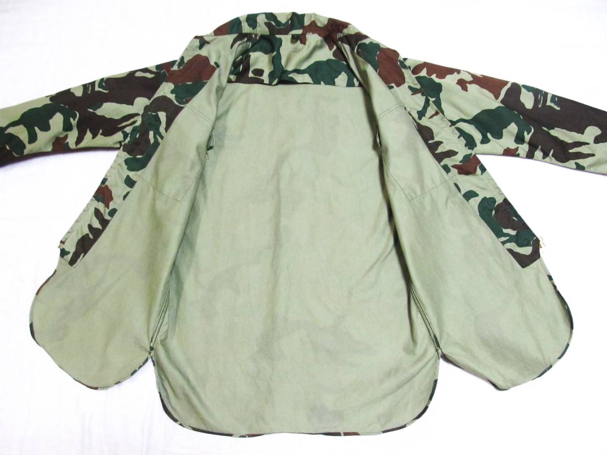 昭和 陸上 自衛隊 旧迷彩 戦闘服 上下セット 2号 熊笹 桜マーク/迷彩服