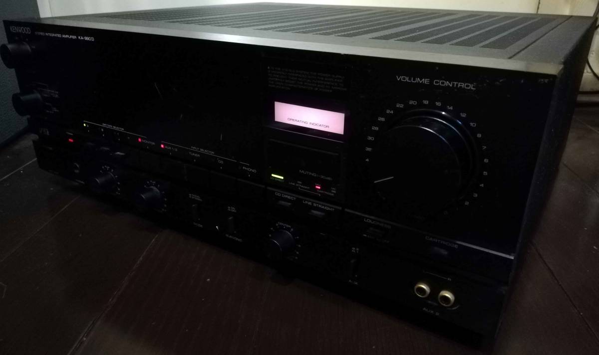 ケンウッド ◇ インテグレーテッド プリメイン アンプ KA-990D ◇ CD 