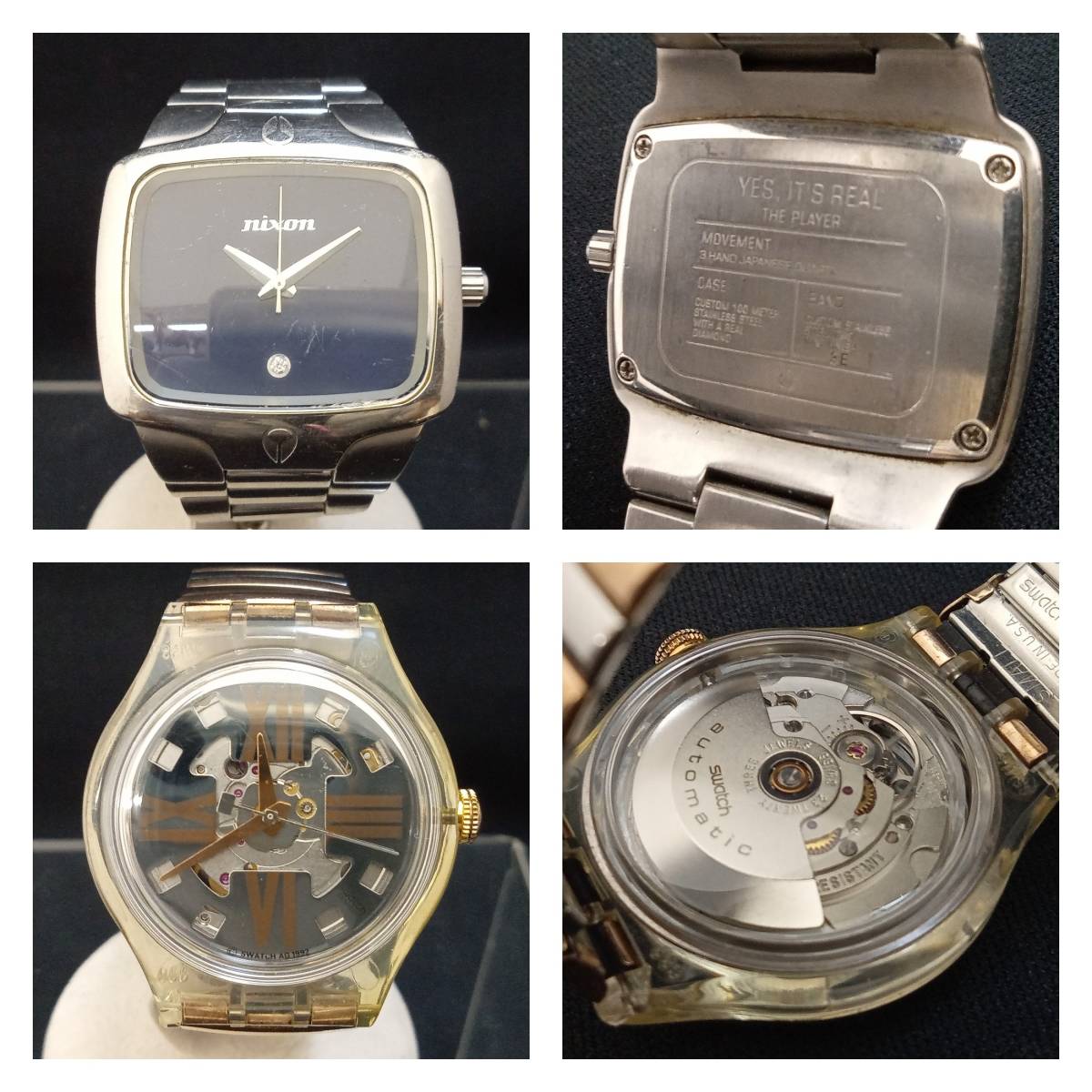 ジャンク 【1000円スタート】ブランド腕時計9点まとめ売り dior フォリ 